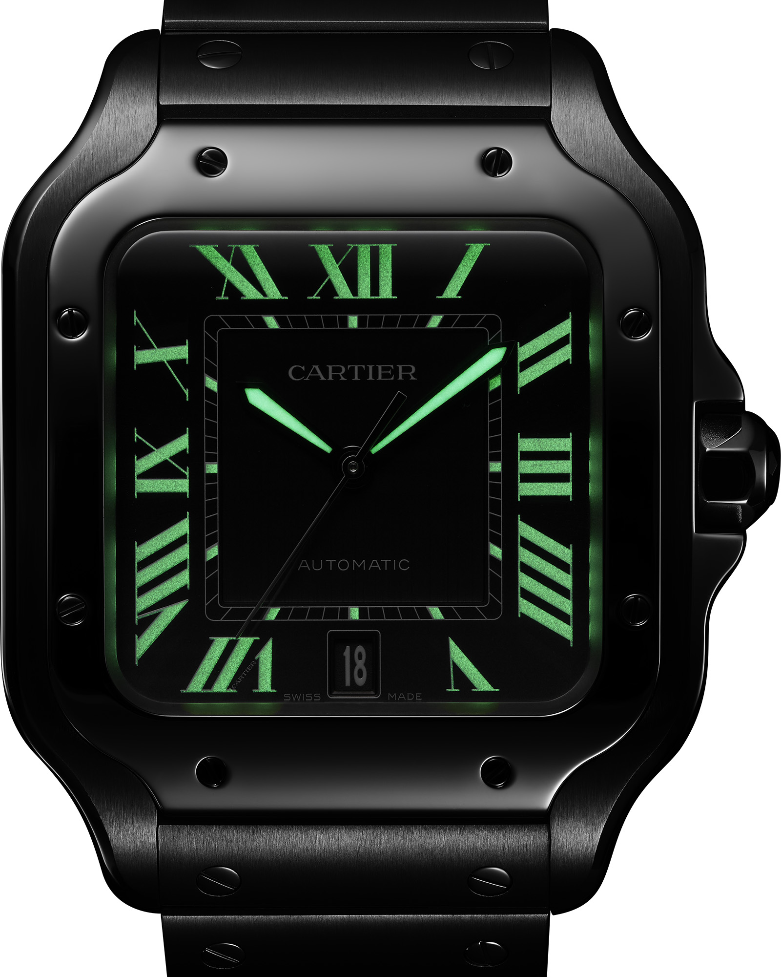 Cartier Santos Titanium Replica Uhren