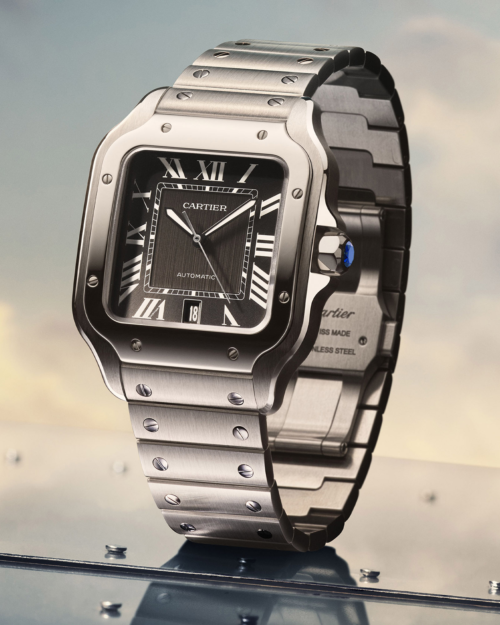 Cartier Santos Titanium Replica Uhren